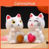 Katze Miniatur Bonsai Garten Dekor Mit PVC Cartoon Stil Für Zuhause Und Geschenk