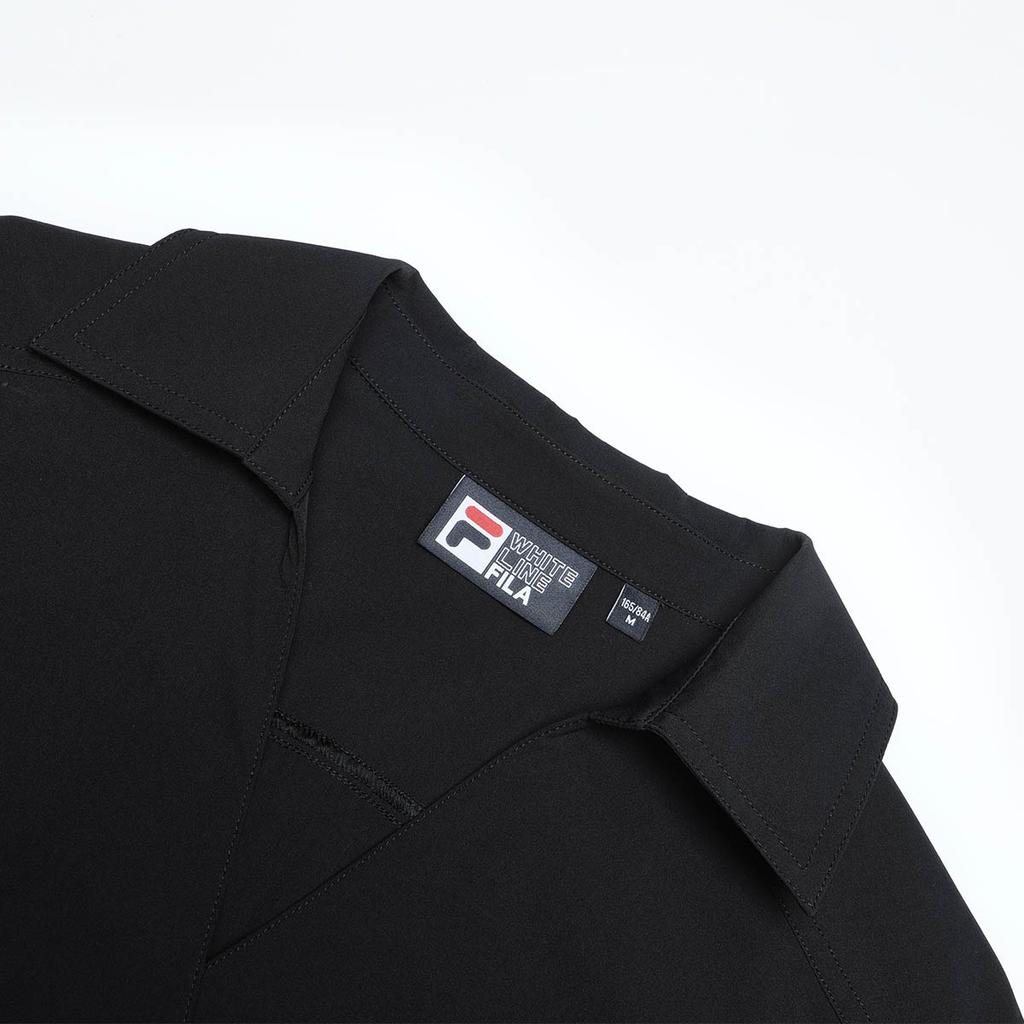 New FILA Short Sleeved Dress Women's Black F11W338311F-BK