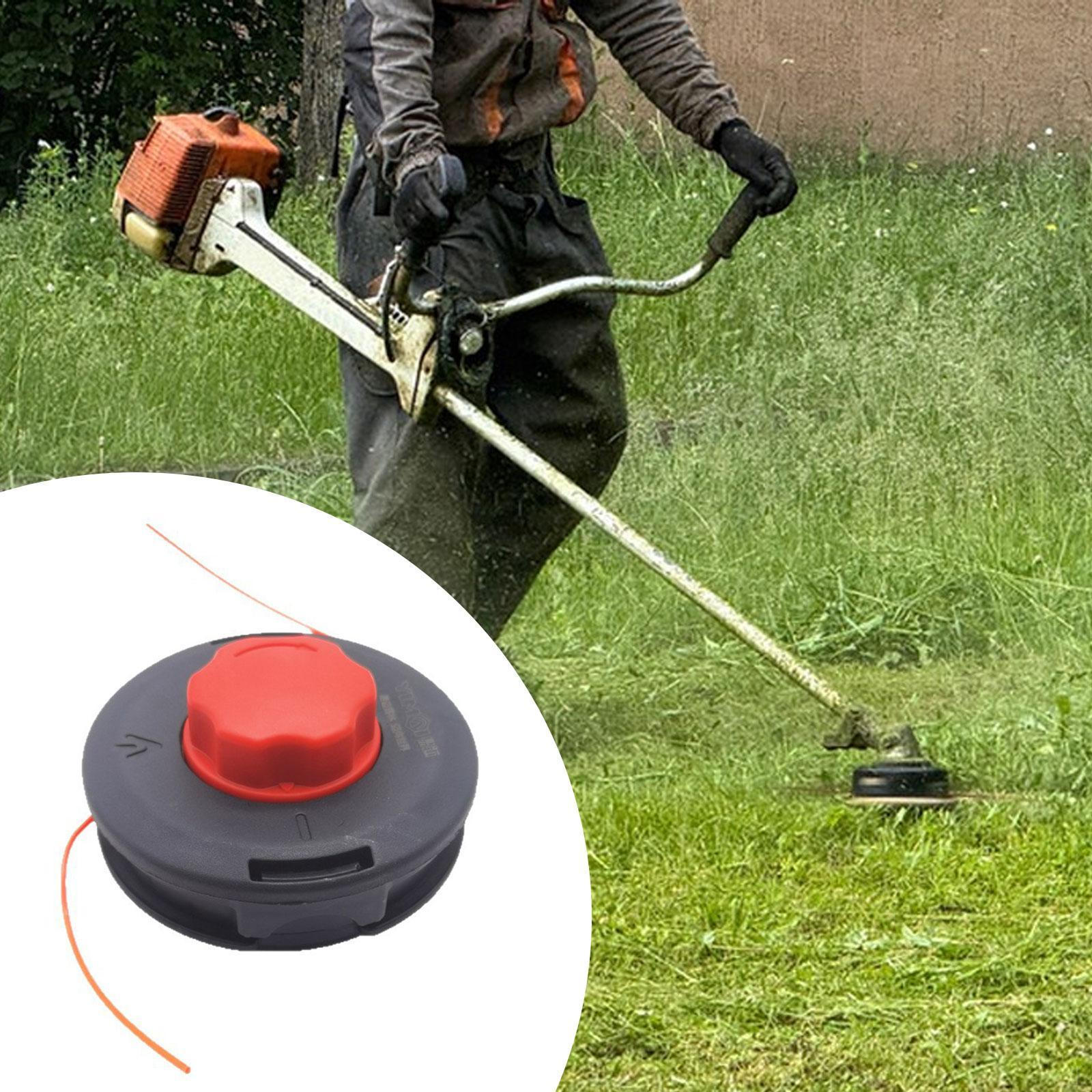 

Проводные триммерные головки Головка для стрижки травы Инструмент для снятия Патио Двор Сад Запасные части Насадка Струна