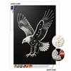 5D DIY Pearl Diamond Painting Kit Majestic Eagle Full Drill Embroidery Mosaic Art Home Wall Decor Gift