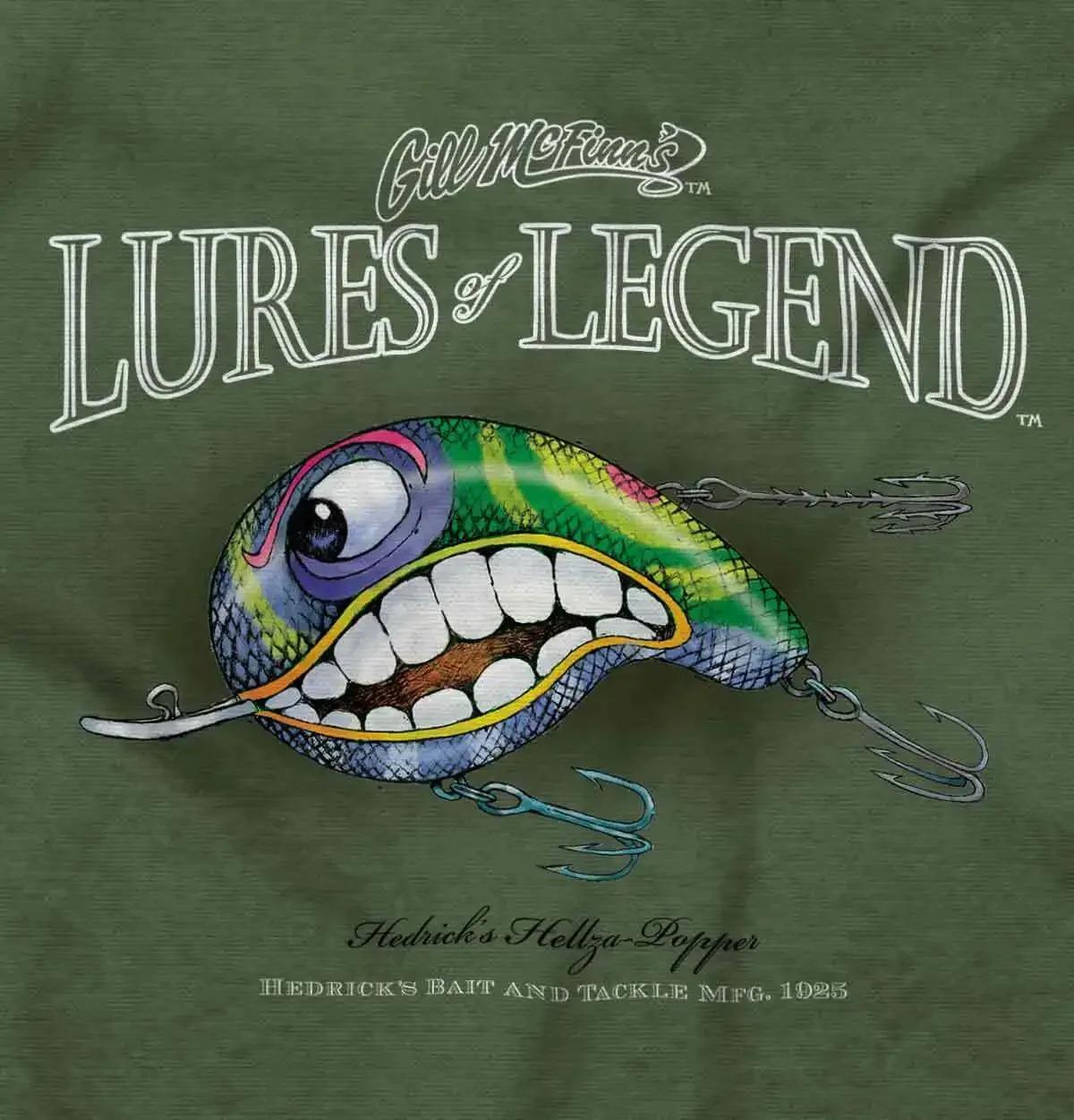 

Funny Surface Lure HellzaPopper Fishing Angler Gift TShirt 100 Cotton ONeck Short Sleeve Casual Mens Tshirt Size S3XL 4XL