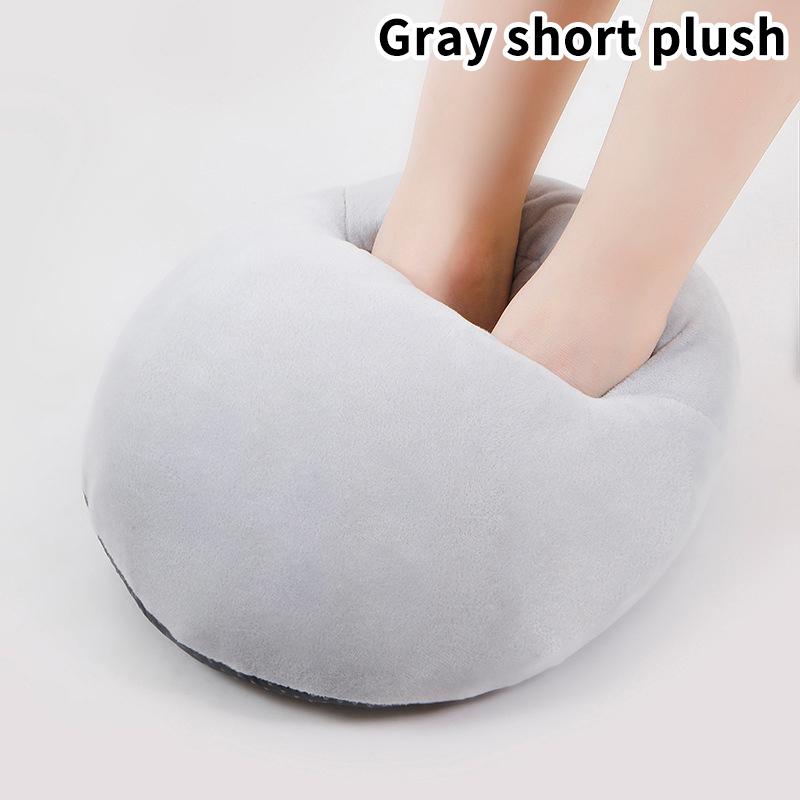 Electric Foot Warmer Heater Constant Temperature Heating Pad Soft Plush Washable Winter Warm Foot For Home Bedroom Feet Warmer