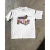 Daily Comfortable Cartoon Pattern Round Neck T-shirts Harajuku White Casual Korean Fresh 2026 Popular New Short-Sleeves
