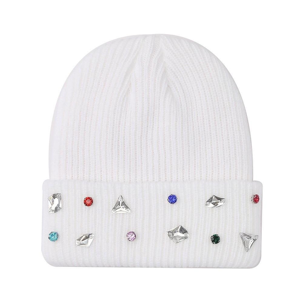 Thickened Winter Knit Hat Brimless Cold Cap New Pullover Hat  Women and Men