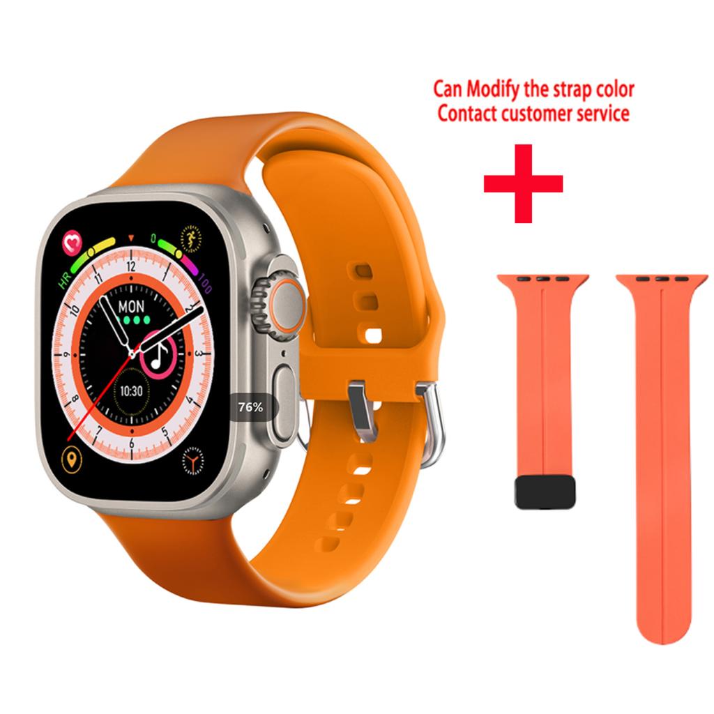 Bărbați 2.04" Amoled Hello Watch 3 Ceasuri Inteligente Seria Ultra 8 49mm Busolă Ritm Cardiac E-book Femei 4gb Memorie Smartwatch