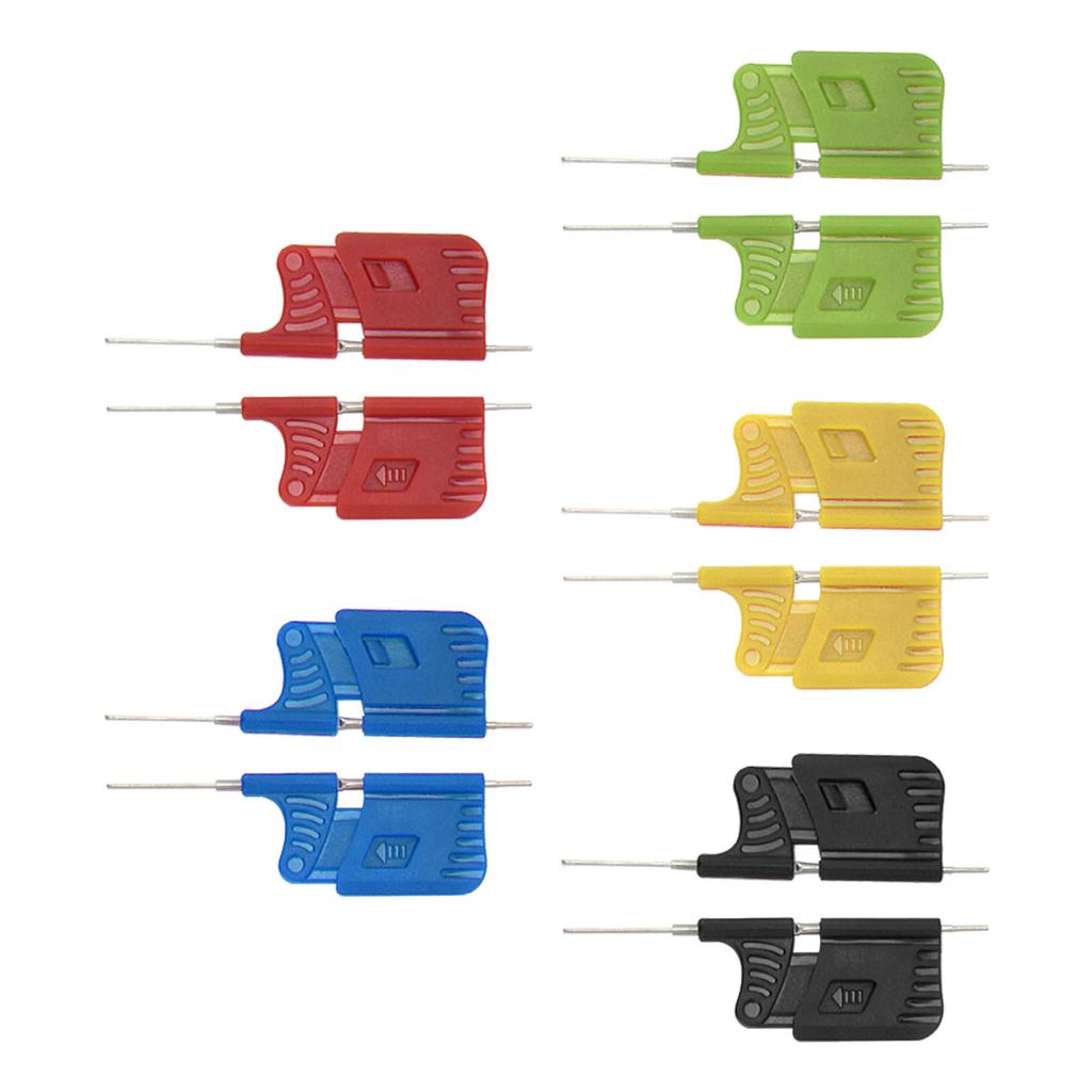 10 Stück Testklemme Ultra Kleine Chip Fußklemme mit Gummiring Elektronisches Bauelement SDK08