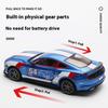 1/34 Ford Mustang GT 2018 Super Muscle Sports Series Alloy Diecast Metal Model Car Decorative Outdoor Collectibles Premium Gift