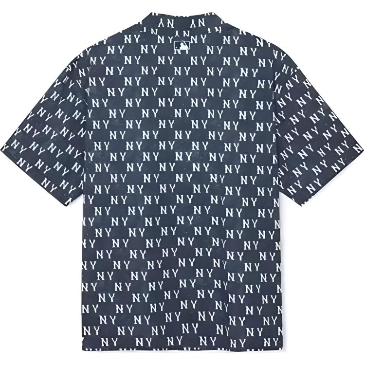 New MLB New York Yankees SS24 Shirt Unisex Navy Blue 3AWSM0243-50NYS