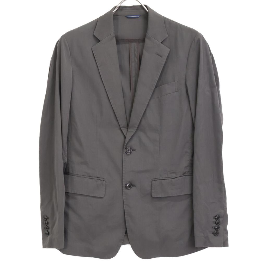 Jun Hashimoto 1032010007 Tencel Twill Stretch Yoke Jacket Jacket 2 khakiUsed