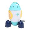 Space Rocket Spray Toy Rotatable Splash Water Toy Kids Summer Tool for ParkGarden Yard