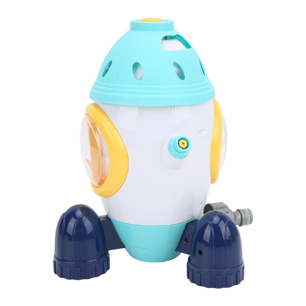 Space Rocket Spray Toy Rotatable Splash Water Toy Kids Summer Tool for ParkGarden Yard