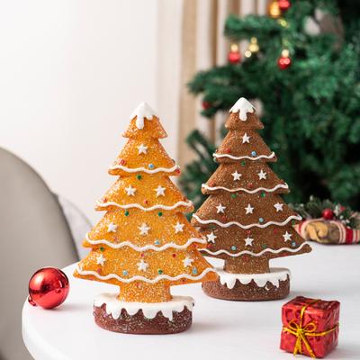 Lebkuchen Weihnachtsbaum Dekoration Harz Lebkuchenbaum Tischdeko Weihnachten Sammlerfigur