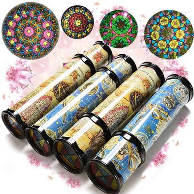 Kaleidoskop-Spielzeug für Kinder, pädagogisches Kaleidoskop der alten Welt, magisches rotierendes Kaleidoskop, klassisches Spielzeug für Kinder, Jungen, Mädchen, Geschenke