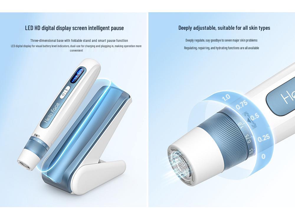HelloFace H5 Nano Electric Water-Soluble Microneedle Instrument for MTS Beauty Care