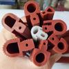 5M Silicone Strip Red Shaped Mushroom Head Sealing Strip High Temperature T-Shaped Silicone Strip for Oven Door Sealing Strip