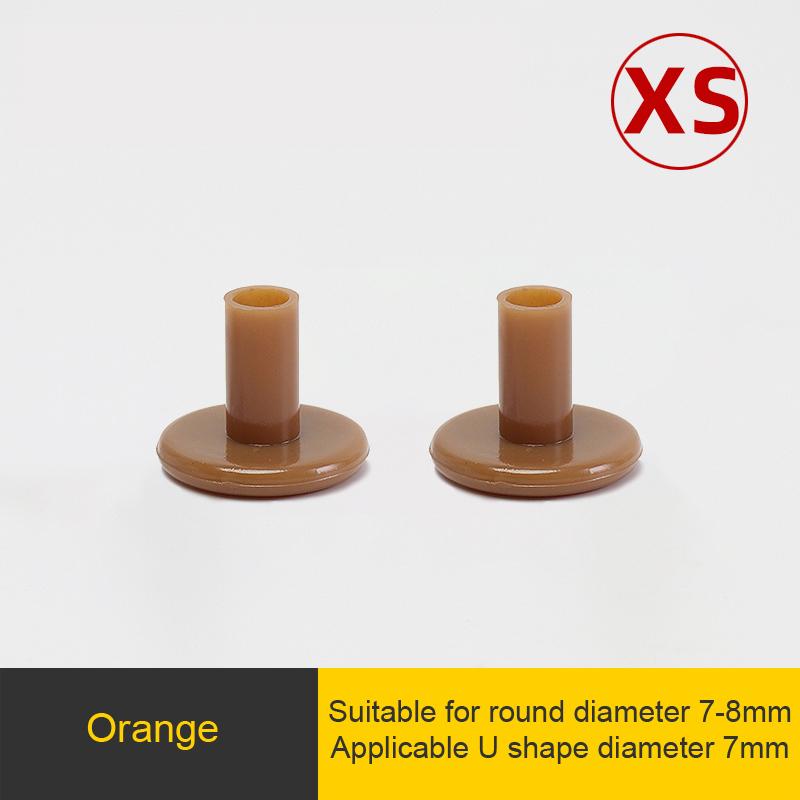 2 Peças Protetores Antiderrapantes para Salto Alto Brilhantes Transparentes Rolhas de Salto Tampas de Reparo de Salto Coberturas para Sapatos Femininos Silenciador Acessórios para Sapatos