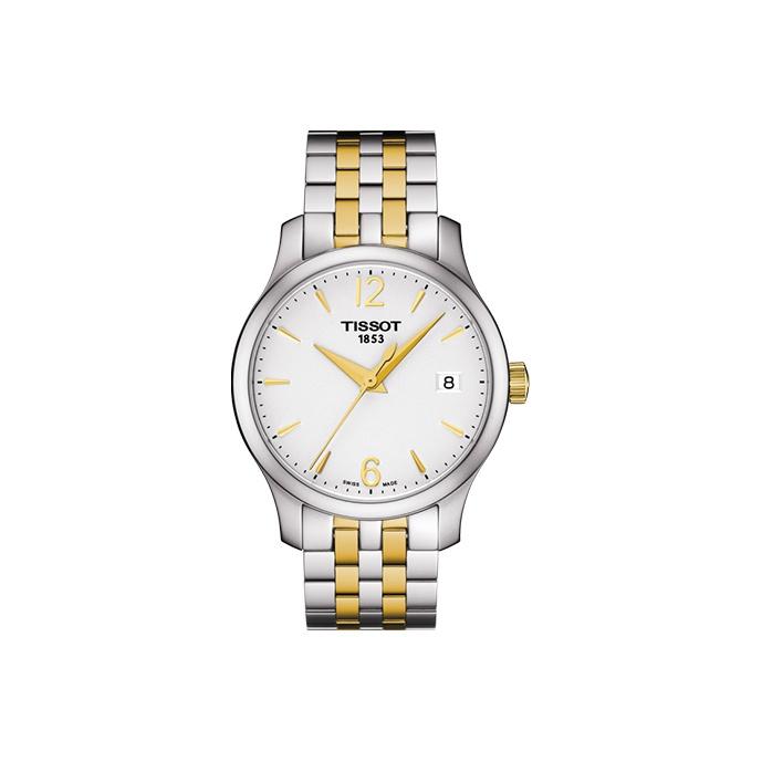 Tissot Elegance Series Quartz Movement 30M Water Resistant Watch 33Mm White Dial Stainless Steel Bracelet Women watches Silver T063.210.22.037.00 T063.210.22.037.00