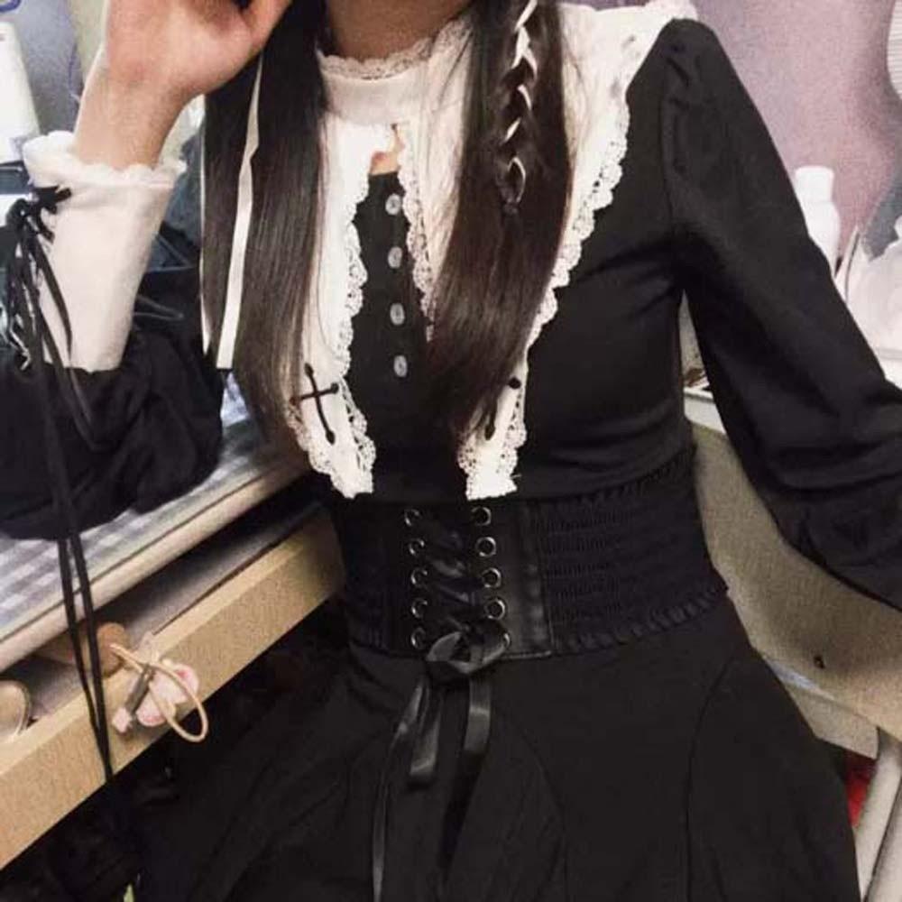 Strap Rope Elastic Pleated Cummerbunds Adjustable Elastic High Wide Belt Party