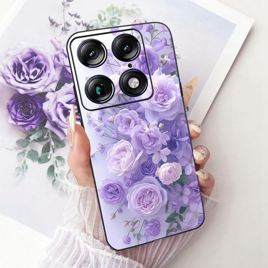 Fashion Letter Phone Case For Motorola Signature XT2603-2 Back Cover For Motorola Signature 5G Soft Black Silicone Cases