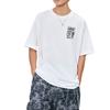 Vans SS26 Cotton Short Sleeve Letter Print Crew Neck T-Shirt Unisex Tops VN000WUXWHT
