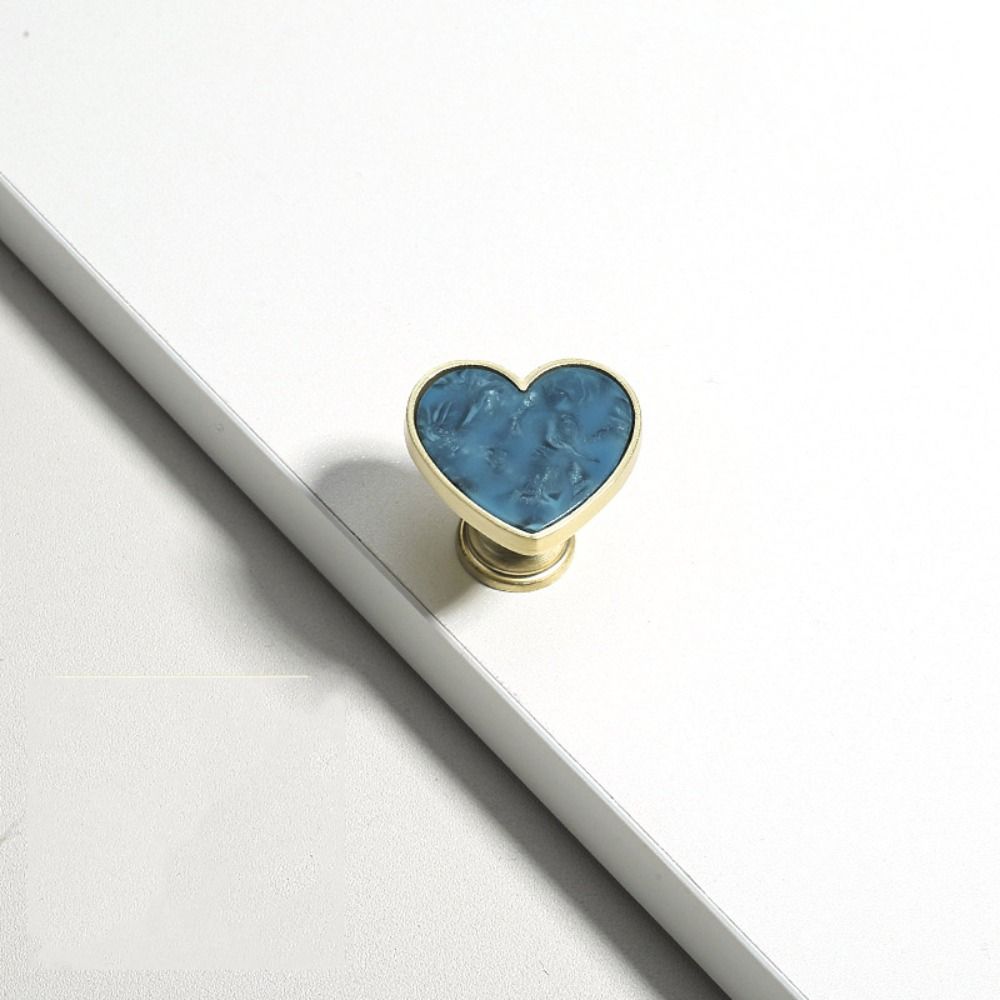 Minimalist Single Hole Cabinet Knob Modern Zinc Alloy Door Pull Handles Shell Love Nordic Drawer Knobs Furniture