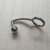 Men Penis Ring Stainless Steel Cock Anal Hook Beads