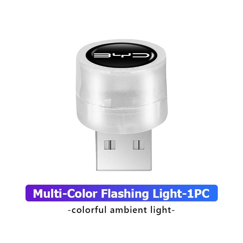 

Car Styling LED Atmosphere USB Light Interior Lighting Lamp Auto Accessories For BYD F3 E6 Yuan Plus Atto F0 G3 I3 Ea1 Song Max