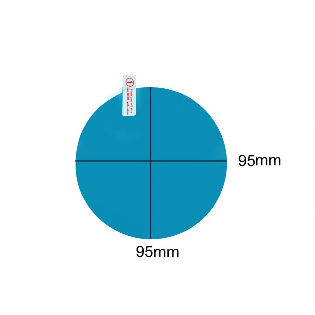 

Водонепроницаемая прозрачная плёнка - наклейка на зеркало заднего вида автомобиля для защиты от тумана и воды. 1 пара