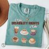 Disability Rights, Accessibility TShirt, Inclusion Diversity Tee, Funny Coffee Lover Sped Teacher T-Shirt, Cute Equal Access Advocate Shirt