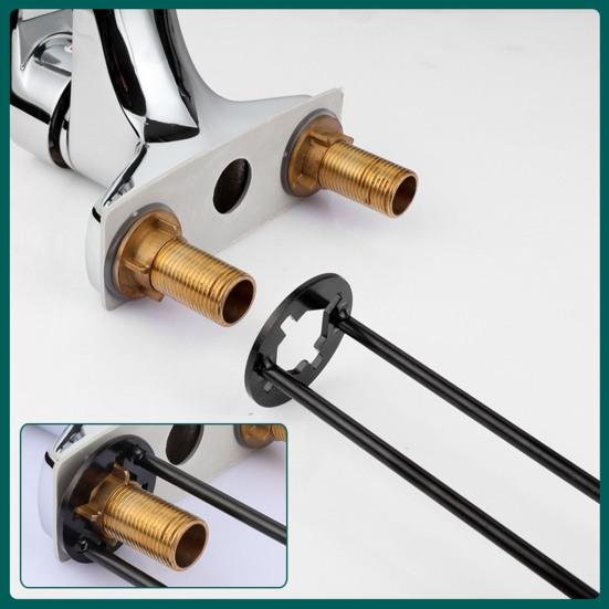 Multifunctional Sink Wrench 360-Degree Rotation Faucet Installation Under Sink Repair Kitchen Bathroom Wrench Plumbing Tool