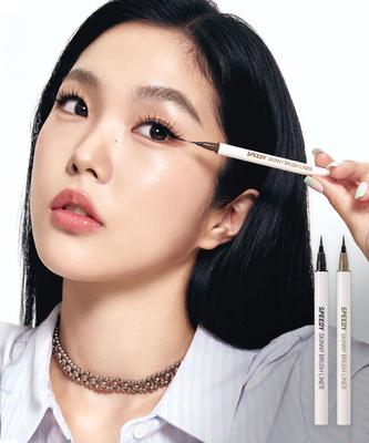 [2 Pack] Peripera Speedy Skinny Brush Liner  3 Colors 