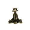 New Retro Copperware Incense Socket Zen Frog Ornaments Solid Pure Copper Frog Tea Pet Incense Holder Ornaments