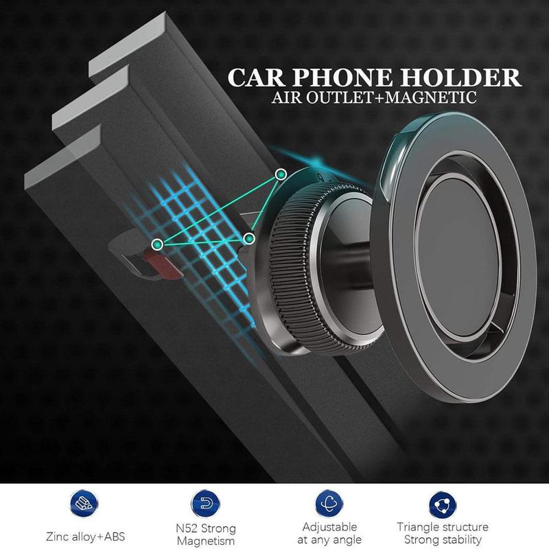 Magnetic Phone Holder for Car, Mount Dash Mounted Holders, Cell Phone Holders for Your Car Accessories