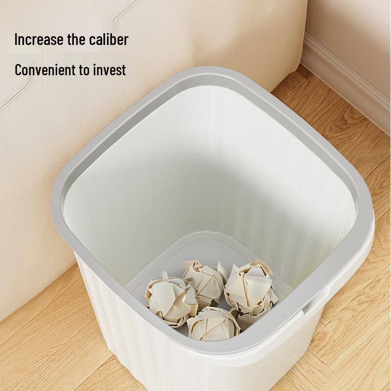 Mayflower No-Lid Pressure Ring Trash Can