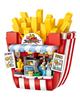 LOZ 1732 Dream Amusement Park Chip Shop Obchod s potravinami Chippy Restaurant 3D mini bloky Cihly Stavebnice Hračka pro děti Dárek bez krabice