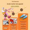Double-Headed Washable Acrylic Marker for Kids - Opaque and Waterproof Art Pen