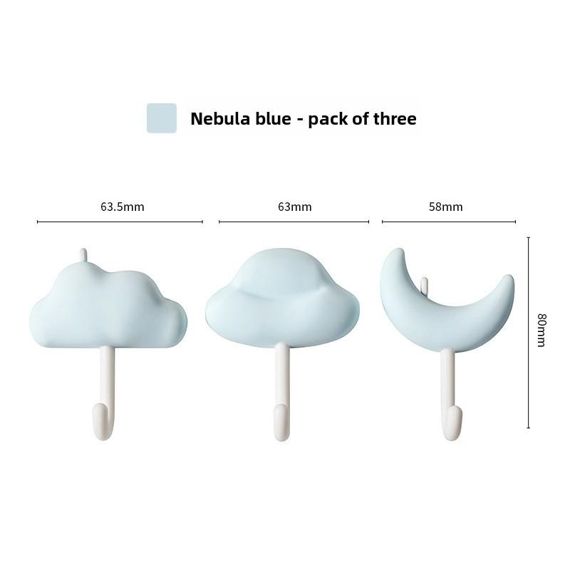 Pvc Strong Adhesive Hooks For Kitchen Bathroom Wall Mounting With High Load Capacity For Dorm Room Organization