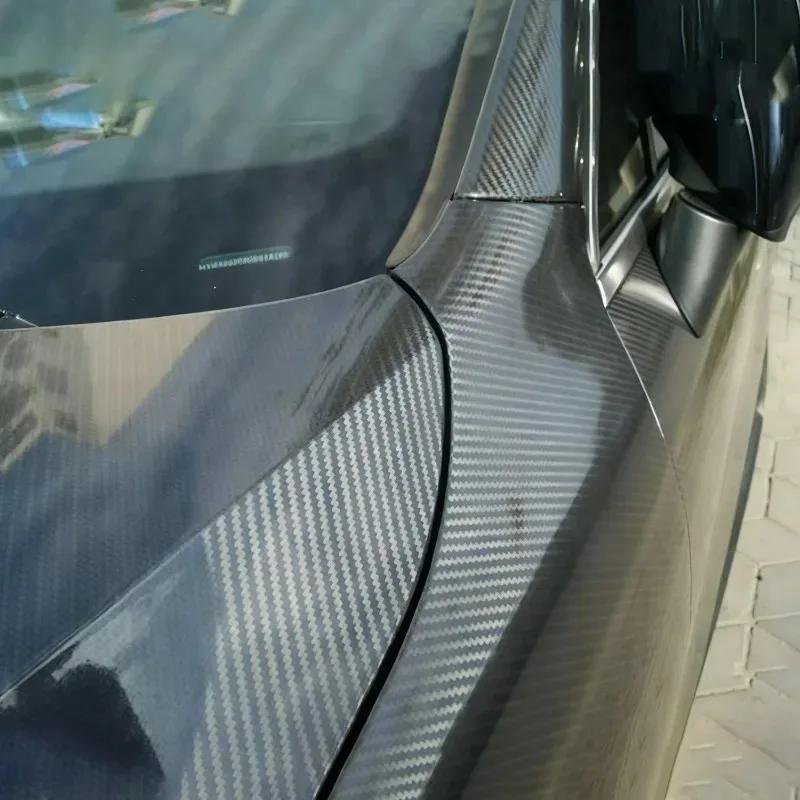 Waterproof Self-Adhesive Auto Styling Modification Glossy for Car Body Styling DIY 6D Carbon Fiber Vinyl Wrap Car Sticker Film