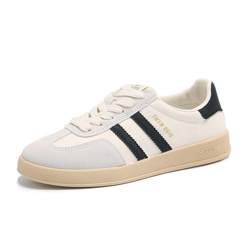 Leather breathable summer children's flat bottom new little white shoes casual board shoes sports shoes