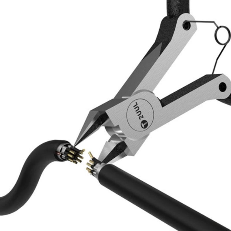 Wire Flush Cutters Side Cutting Pliers with Spring Small Wire Snips for Jewelry Making Electronics Wire Cutting Nipper