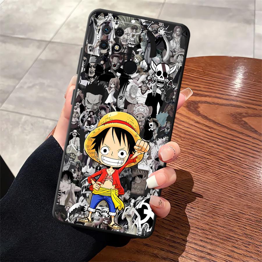 

Чехол для телефона Funda для Xiaomi Redmi A4 A5 9 14C A1 A2 Plus 13C K40 K80 Pro A3 10 12C Аниме One Piece Луффи Redmi K80