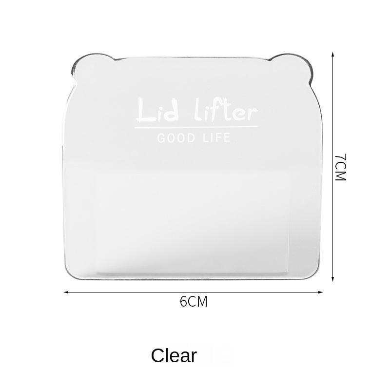 Toilet Sticker Lid Lifter Household Portable Flip Cover Uncover Sanitary Handle Toilet Lid Handle Lifter #2973