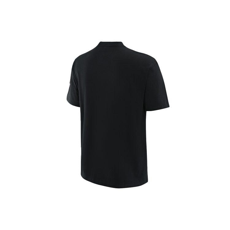 Nike T Shirts Men's Black Crew Neck Moderate Straight Fit FB9876-010