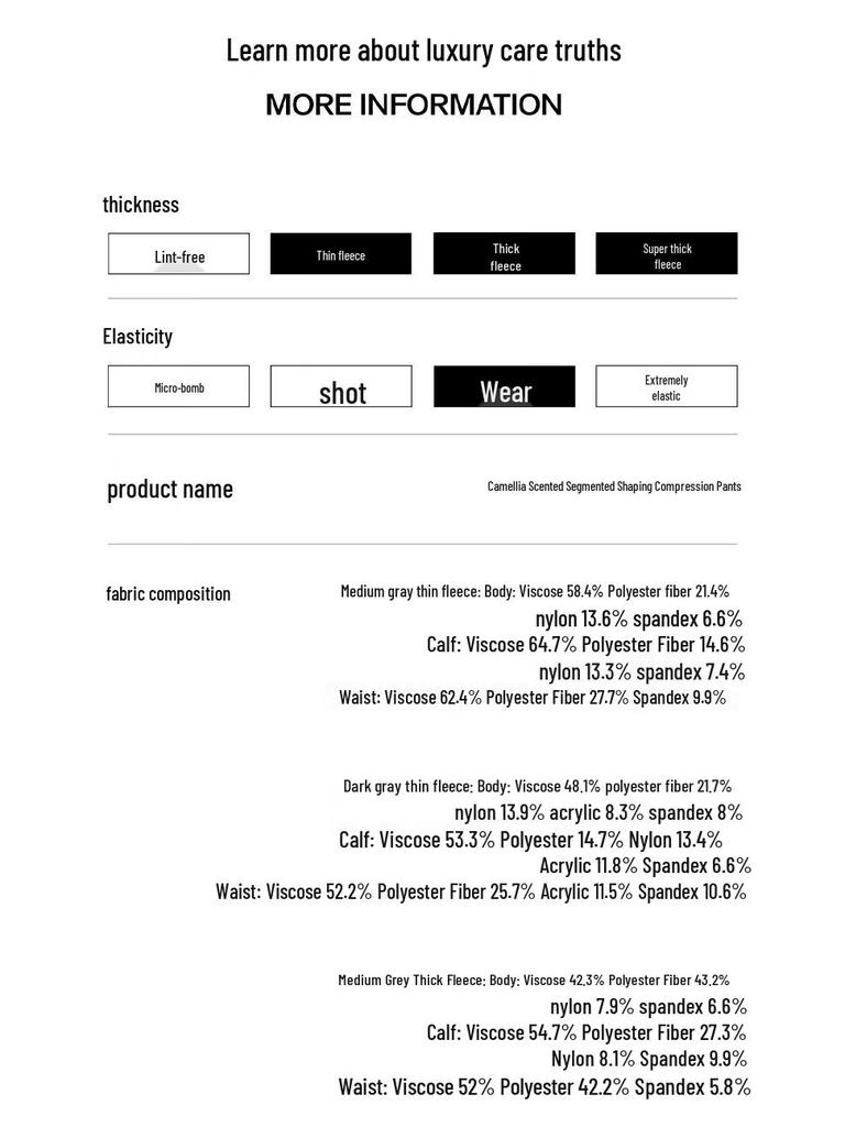 Herbal Original Color Women's Fleece Lined Thermal Leggings