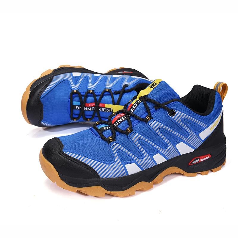 New Men'S Mountaineering Shoes, Cycling Shoes Solomon Outdoor Tourism Hiking Shoes Breathable Lightweight Anti Slip Shoes