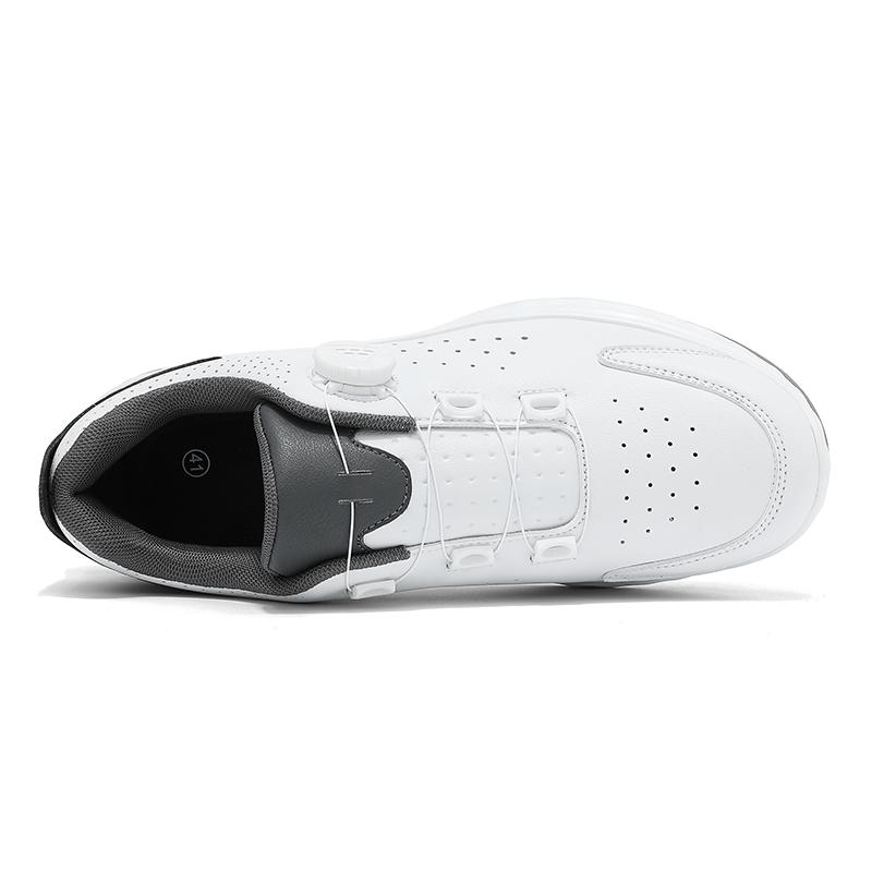 Professional Golf Shoes Leather Sneakers for Men Women Big Size Outdoor Walking Flat Soft Comfort Fashion Walking Trainer