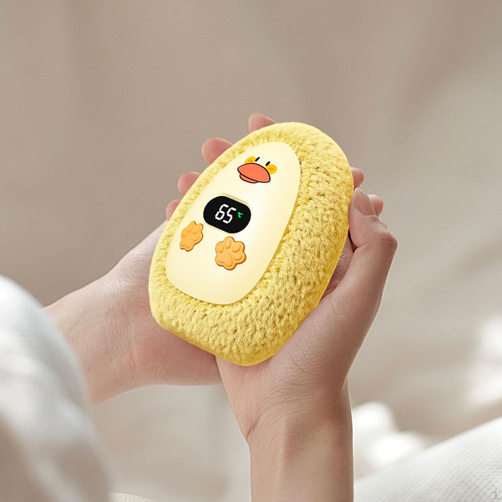 

Electric Hand Warmer Portable Pocket Heater Comfortable Rechargeable Reusable Winter Duck Shape for