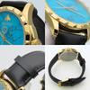 Used GUCCI Watches Bee 126.4 Stainless Steel/leather gold black
