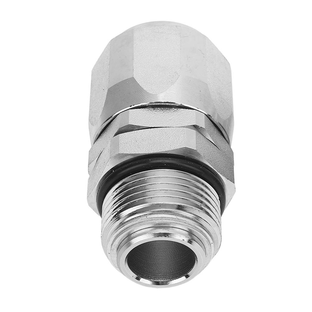 Fuel Hose Swivel Connector 32mm 360 Degrees  Rotating Metal Enhanced Sealing Performance for 34mm 37mm Outer Diameter