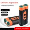 Ultrasonic Dog Repeller Rechargeable Dog Bark Deterrent Device with LED Flashlight Dog Training Device Dog Trainer Safe for Dogs